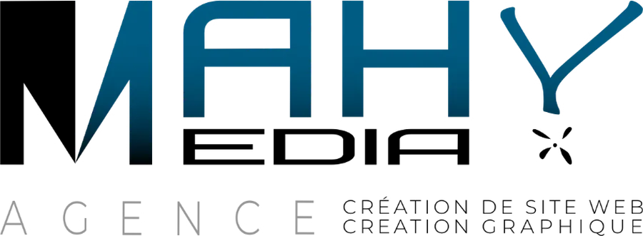Logo Mahymedia, agence création de site web et création graphique