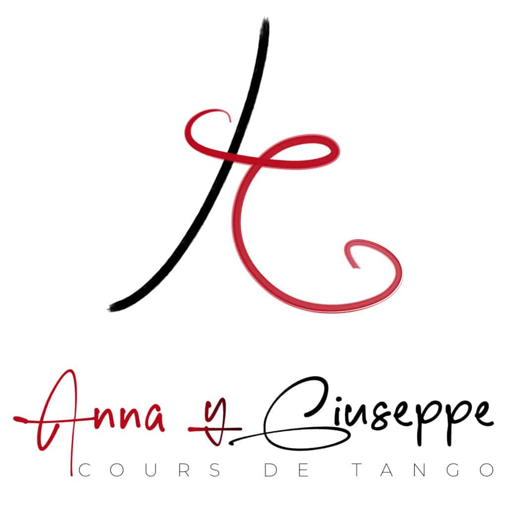 Création graphique de Anna y Giuseppe, cours de tango argentin à Strasbourg, réalisé par Mahymedia