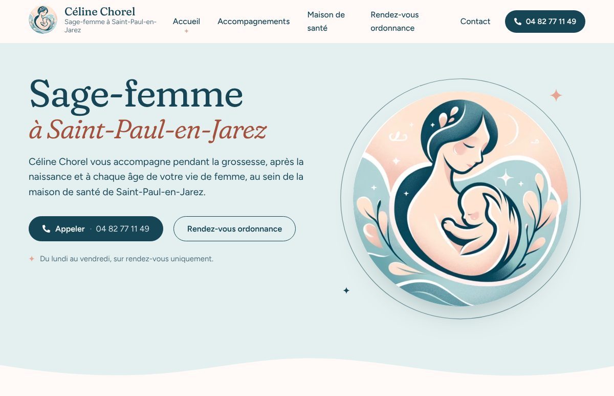 Site de Céline Chorel
