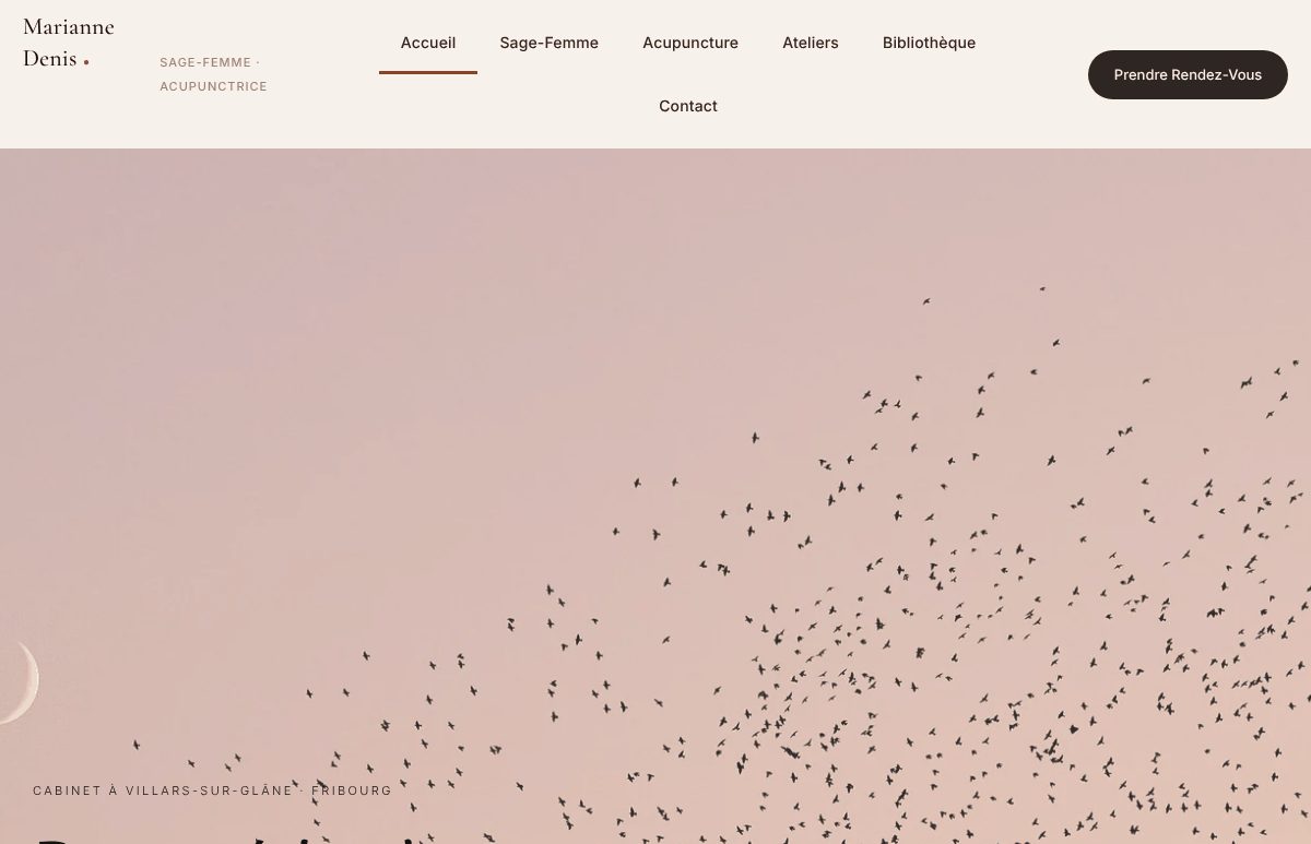 Site de Marianne Denis